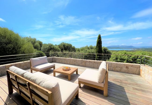 Villa de luxe avec terrasse vue mer Porto Vecchio 